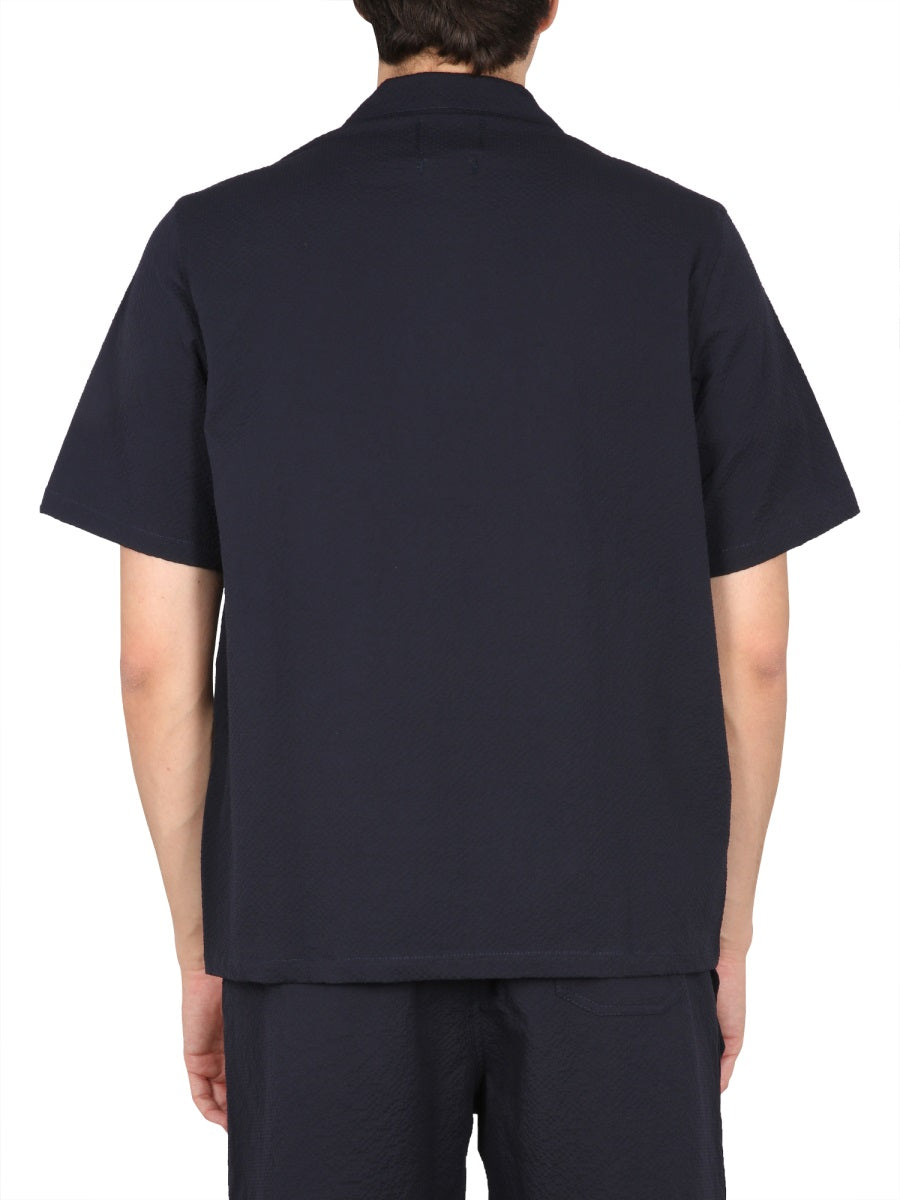 HOWLIN Cocktail Mini Bowling Neck Shirt