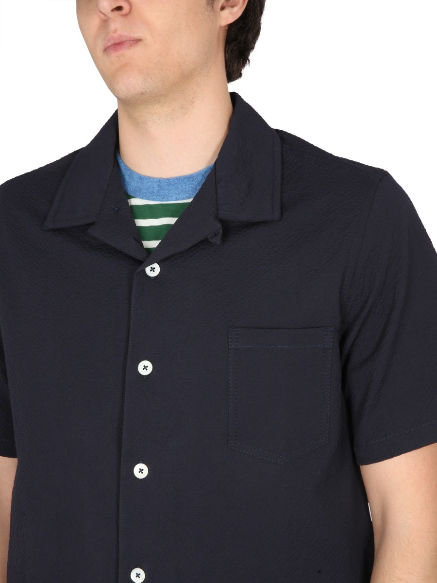 HOWLIN Cocktail Mini Bowling Neck Shirt
