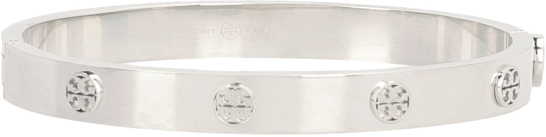 TORY BURCH Polished Mini Stainless Steel Bijoux Accessory
