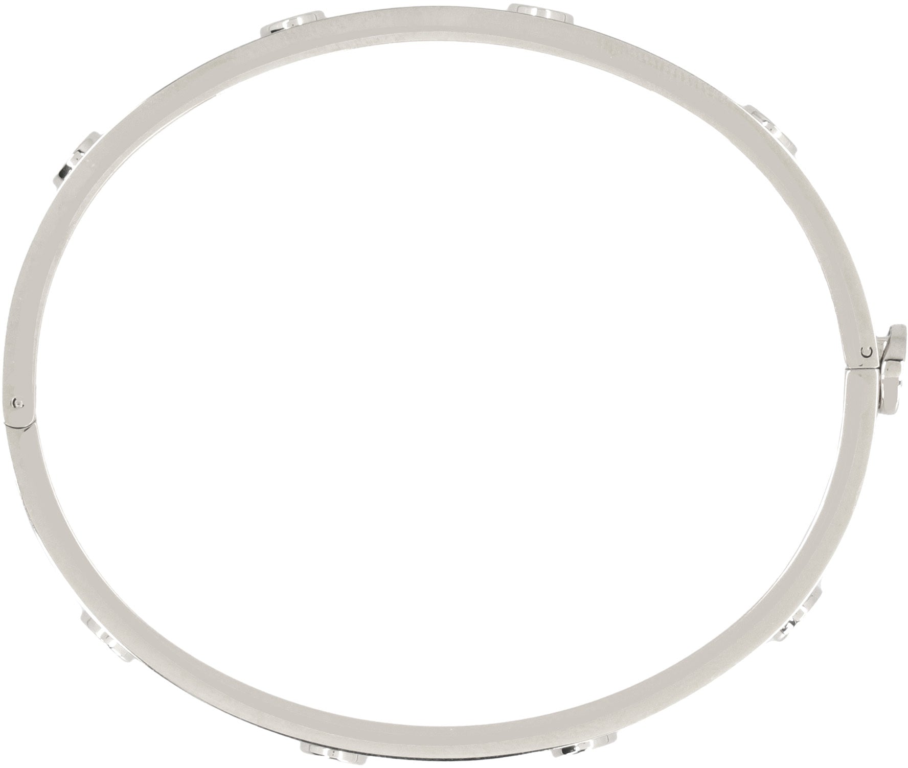 TORY BURCH Polished Mini Stainless Steel Bijoux Accessory