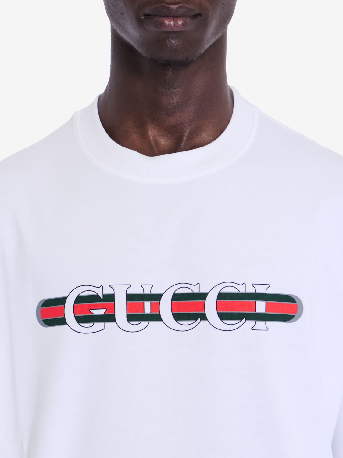 GUCCI Men's Wool T-Shirt for Fall 2025