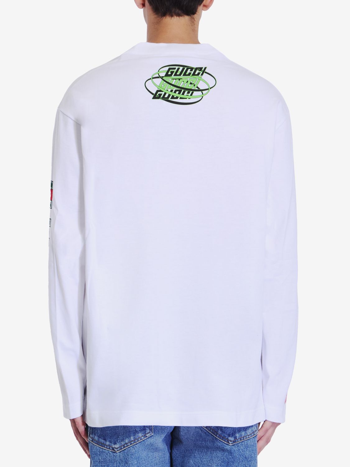 GUCCI Classic Long Sleeve Cotton T-Shirt