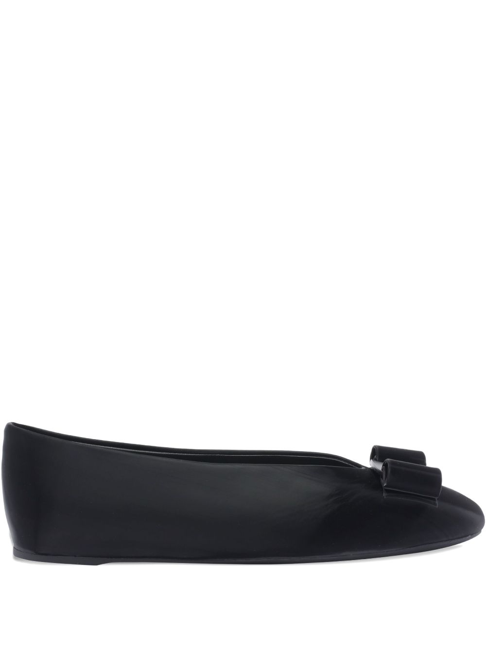 Ferragamo Leather Bow Flats for Women