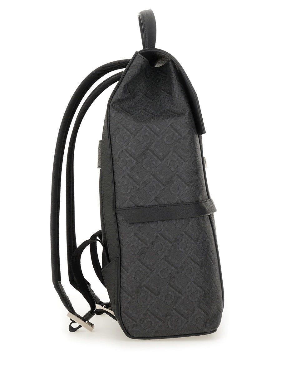 Ferragamo Polyurethane Mini Backpack for Men