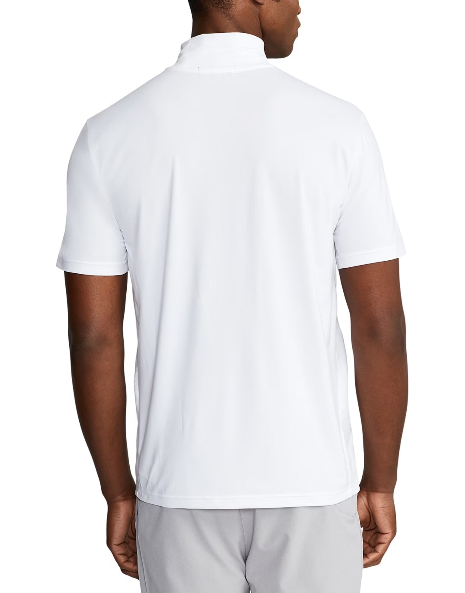 POLO RALPH LAUREN Men's RLX Golf Mock Neck Logo T-Shirt - SS24