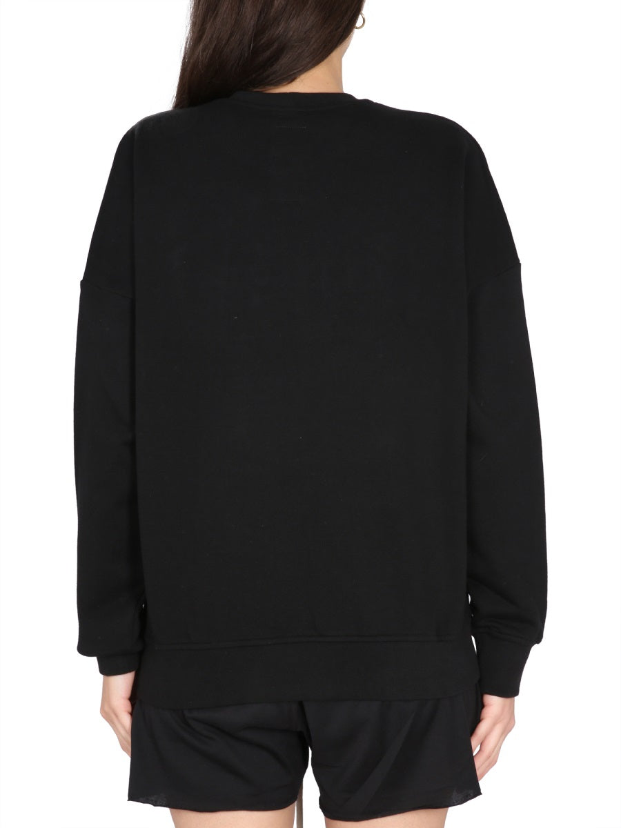 CHAMPION X RICK OWENS Logo Embossed Sweatshirt for Women - FW23 Collection