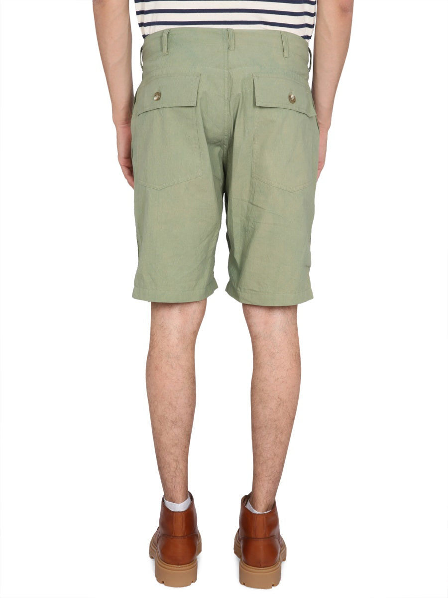 ENGINEERED GARMENTS Men's Mini Bermuda Fatigue Shorts