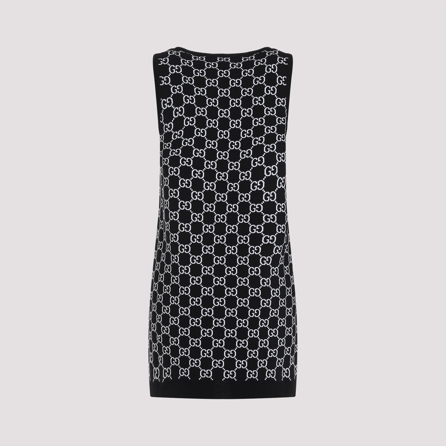 GUCCI Jacquard Knit Mini-Dress