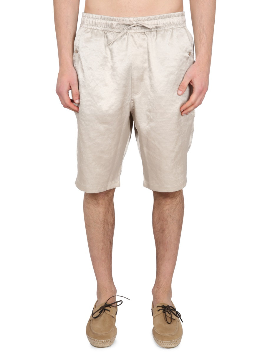 NEEDLES Men's Mini Cowboy Bermuda Shorts