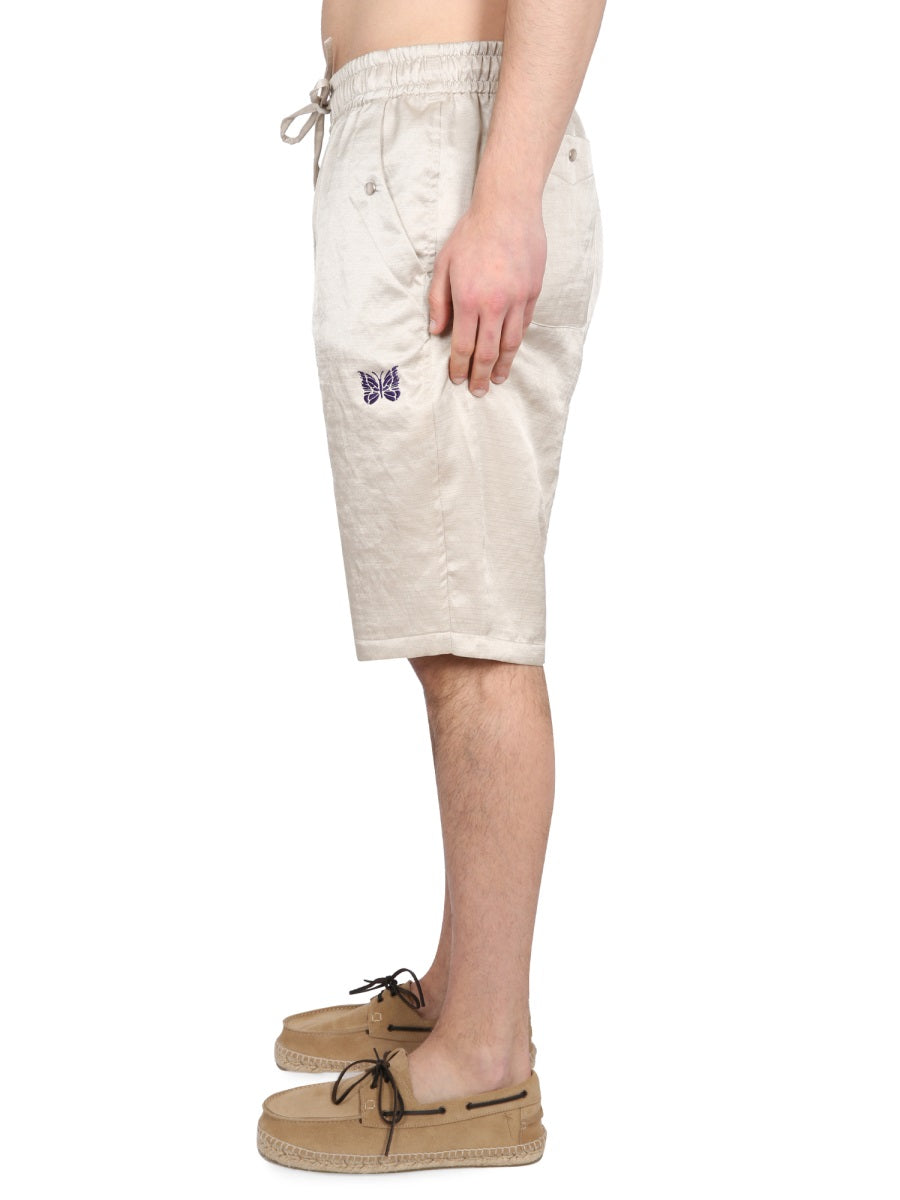 NEEDLES Men's Mini Cowboy Bermuda Shorts