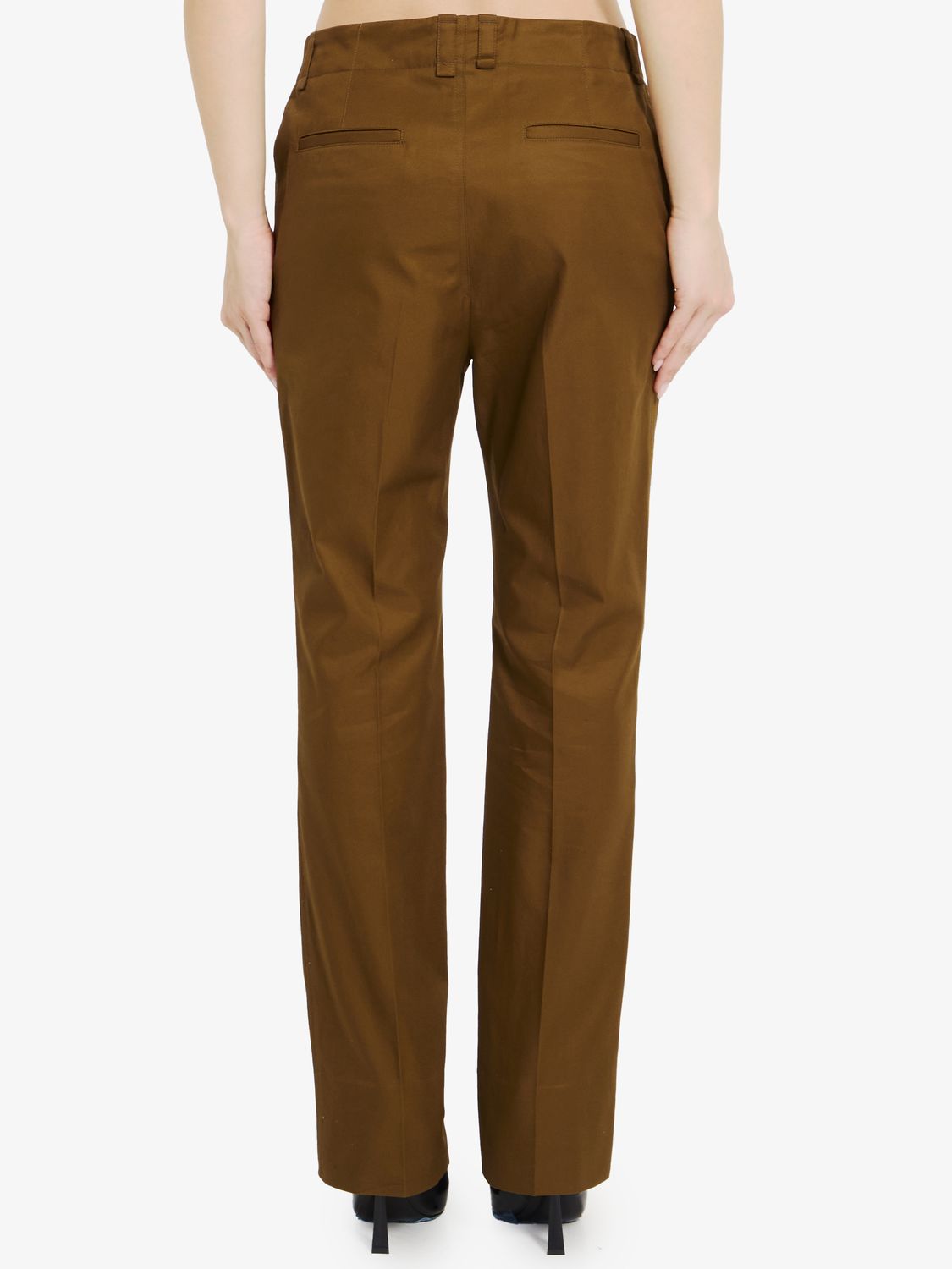 SAINT LAURENT Mid-Rise Tailored Pants - Regular Fit