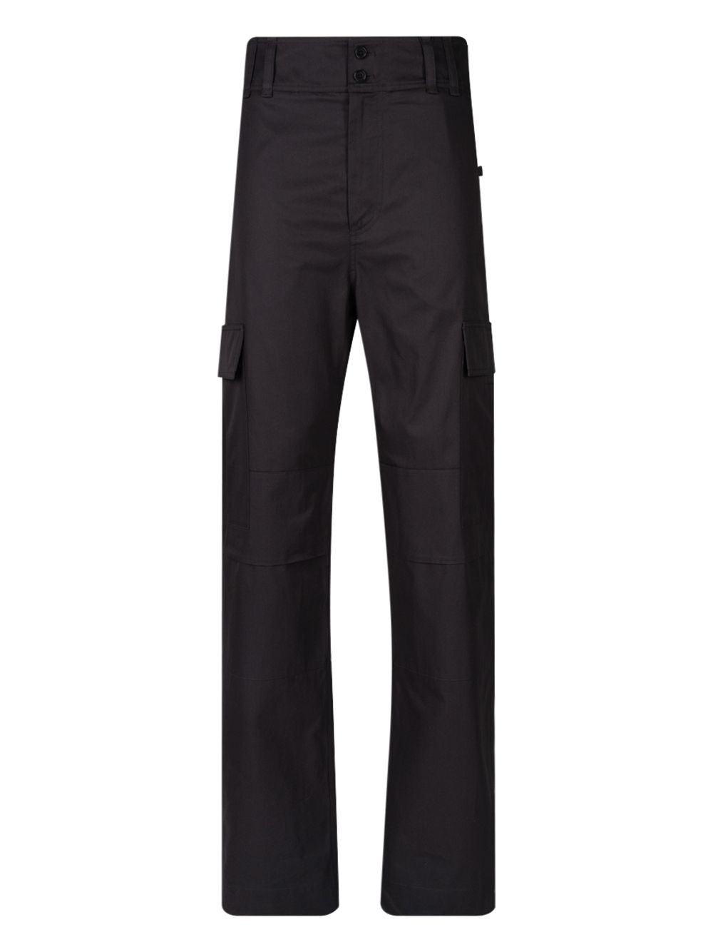 SAINT LAURENT Button Detail Straight Leg Pants for Women
