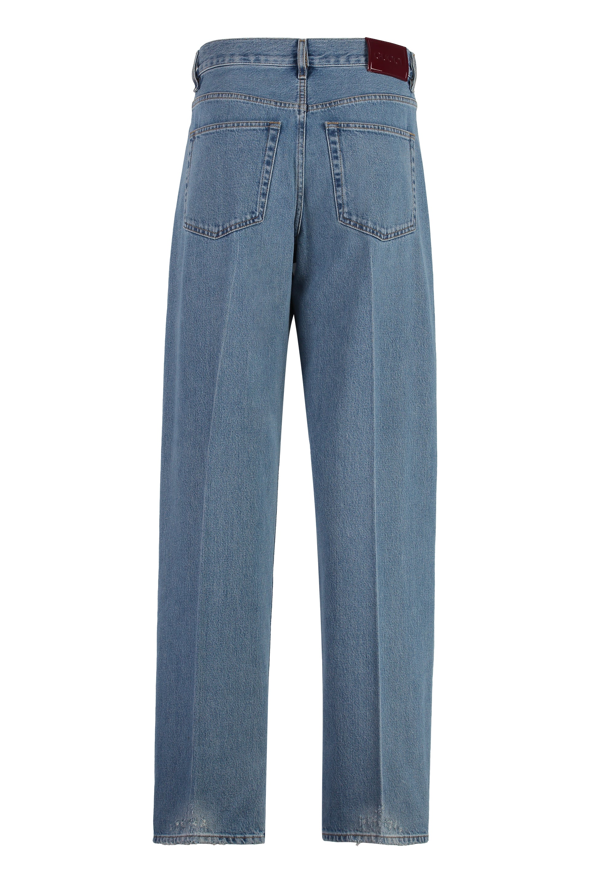 GUCCI 5-Pocket Straight-Leg Jeans