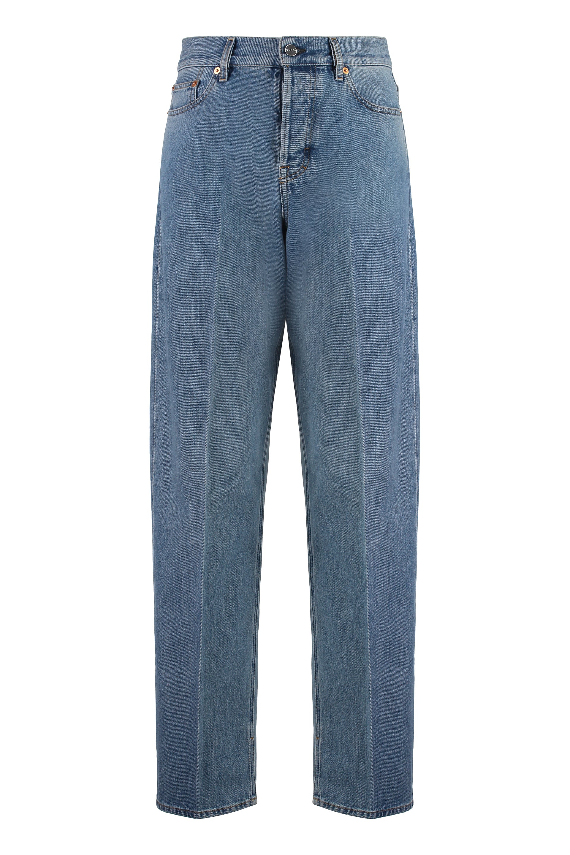 GUCCI 5-Pocket Straight-Leg Jeans