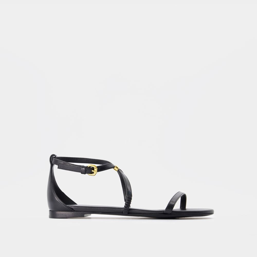 ALEXANDER MCQUEEN Stylish Leather Sandals for Women