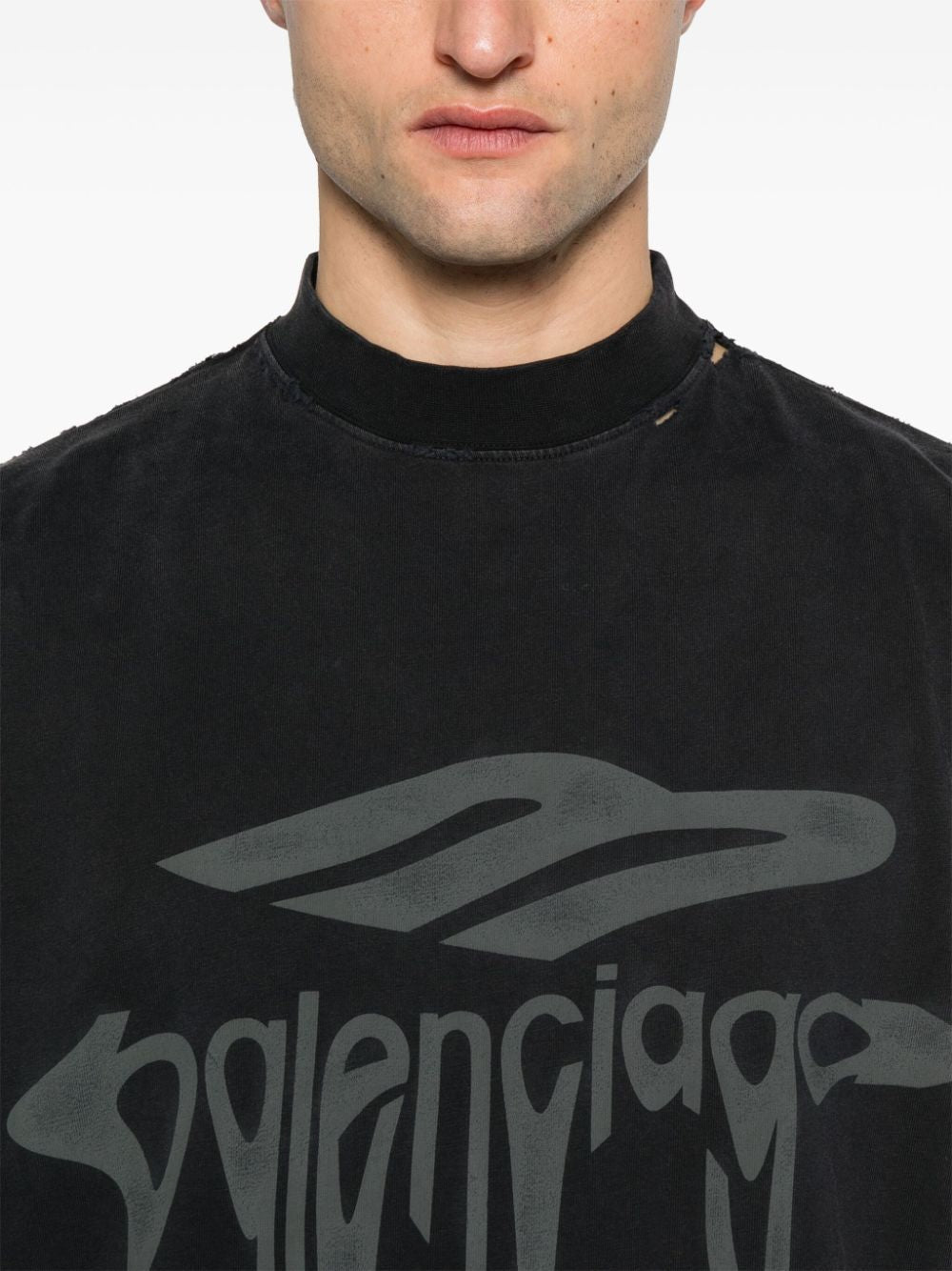 BALENCIAGA Men's Oversized T-Shirt