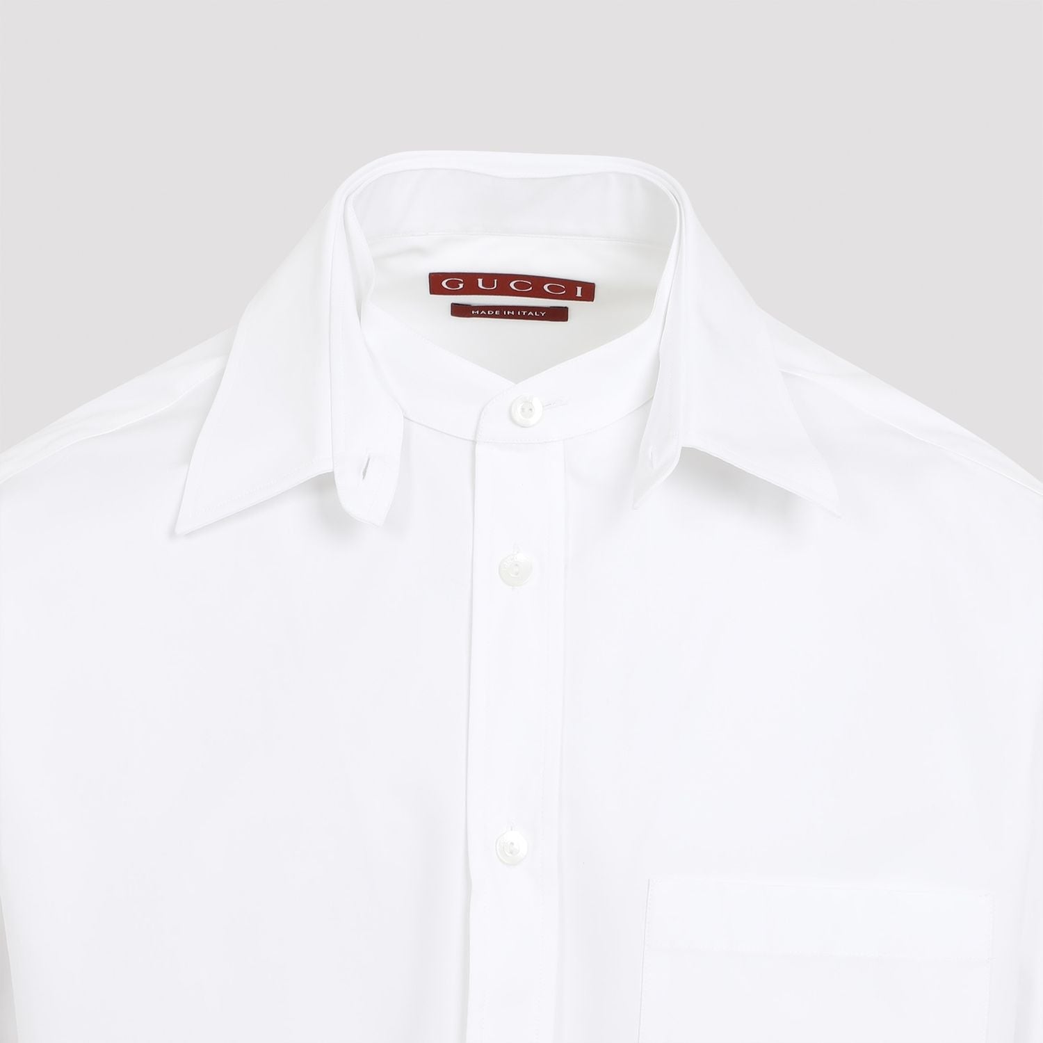 GUCCI Men's Classic Poplin Shirt - FW24 Collection
