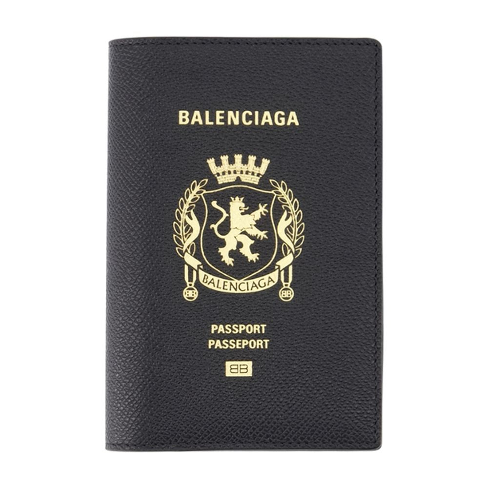 BALENCIAGA Mini Matte Soft Leather Phone Holder