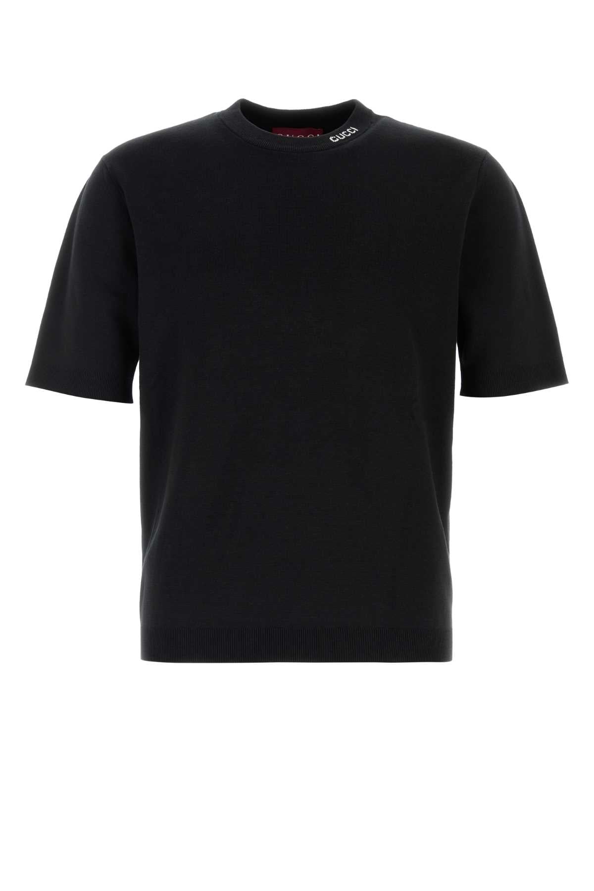 GUCCI Silk Blend Crew Neck Sweater - Men's