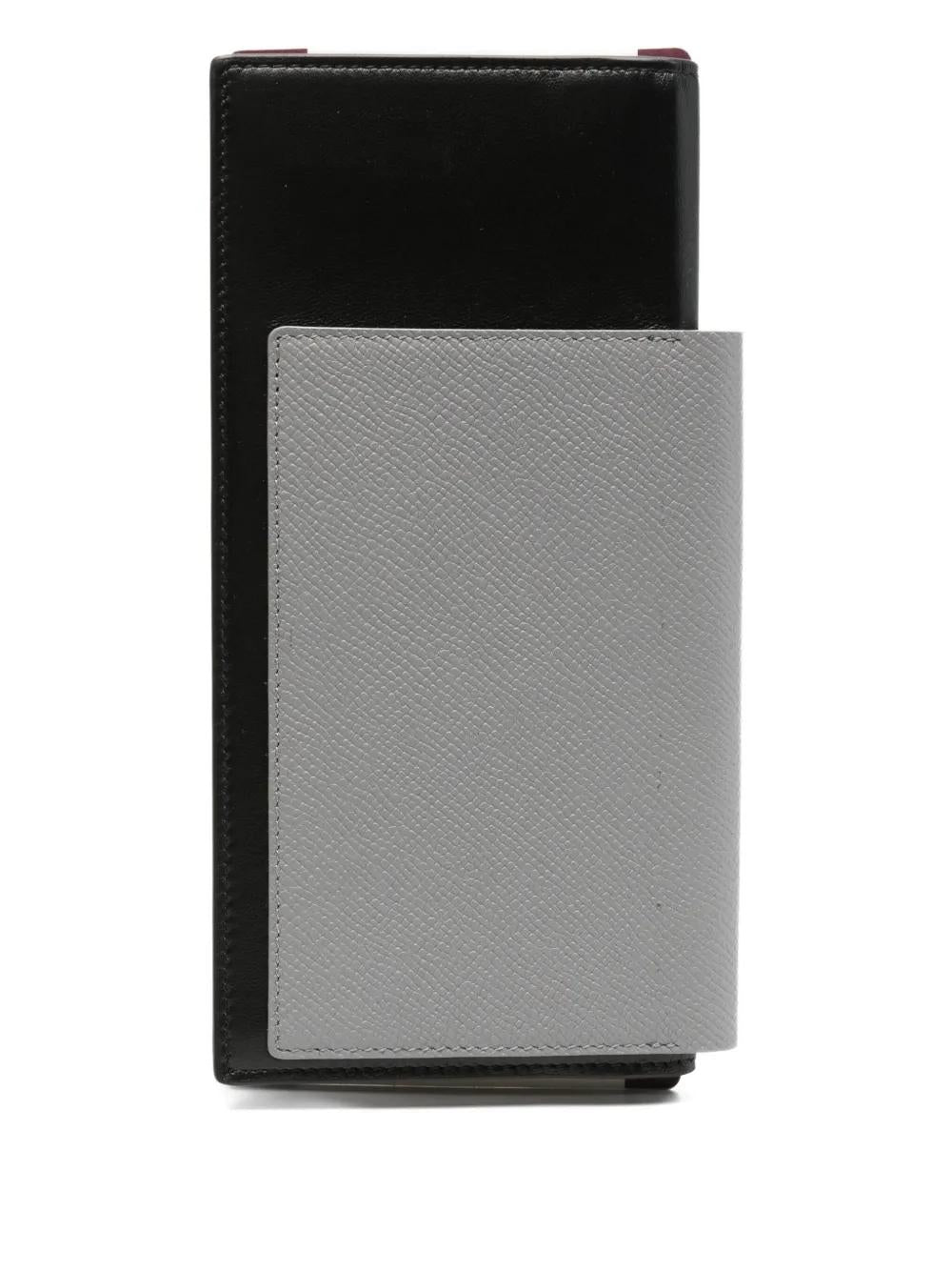 BALENCIAGA Mini Leather Passport Wallet