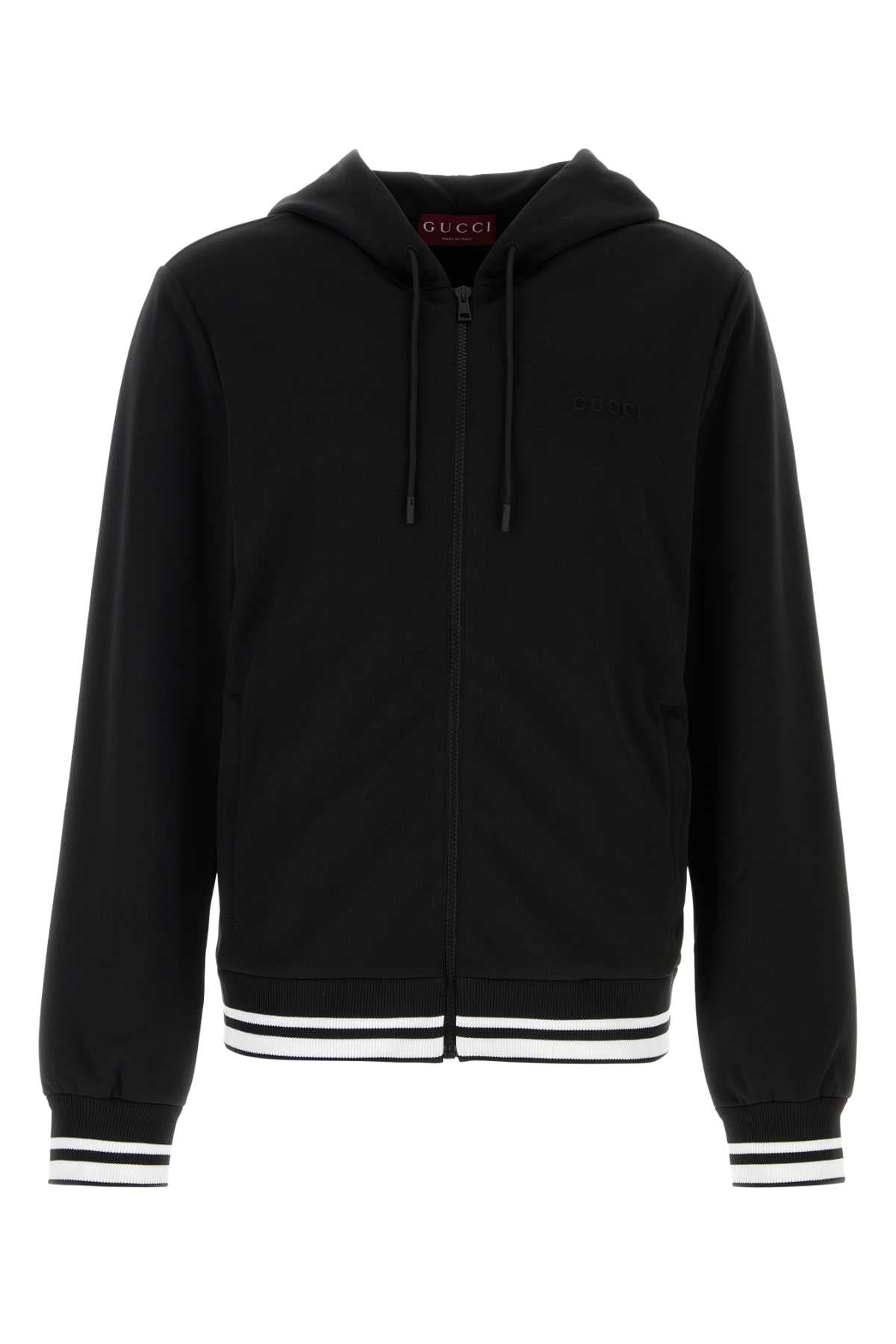 GUCCI Technical Full Zip Hoodie Sweatshirt for Men