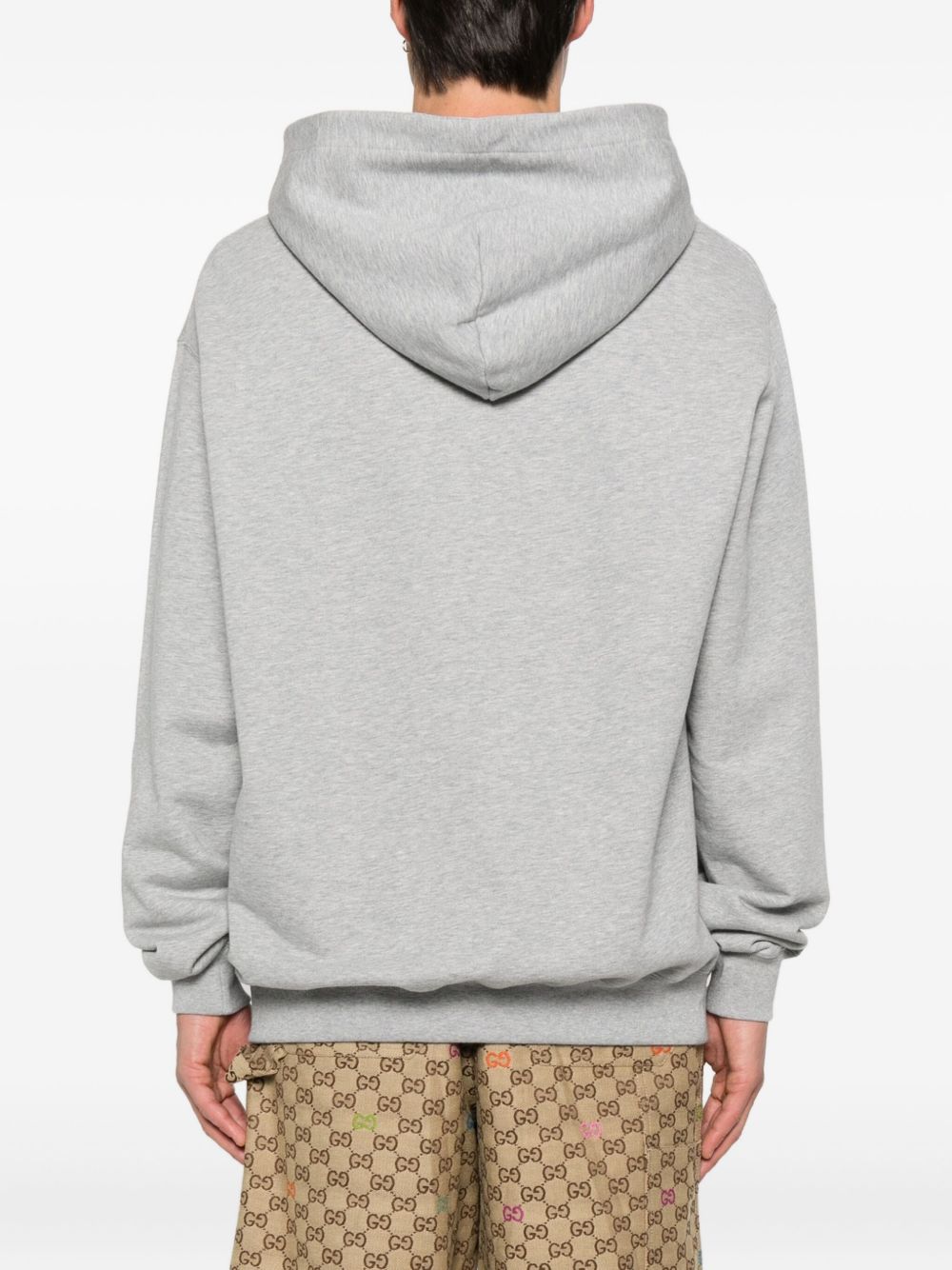 GUCCI Logo Print Hoodie for men