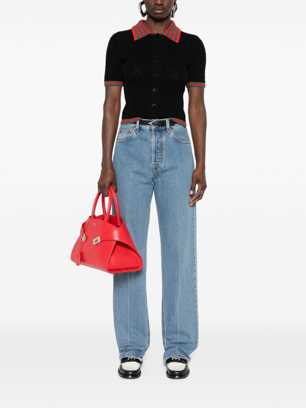 GUCCI Classic Straight Leg Denim Jeans