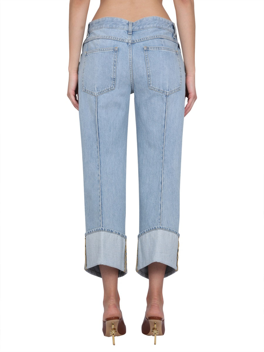 BOTTEGA VENETA Curved Line High-Rise Jeans