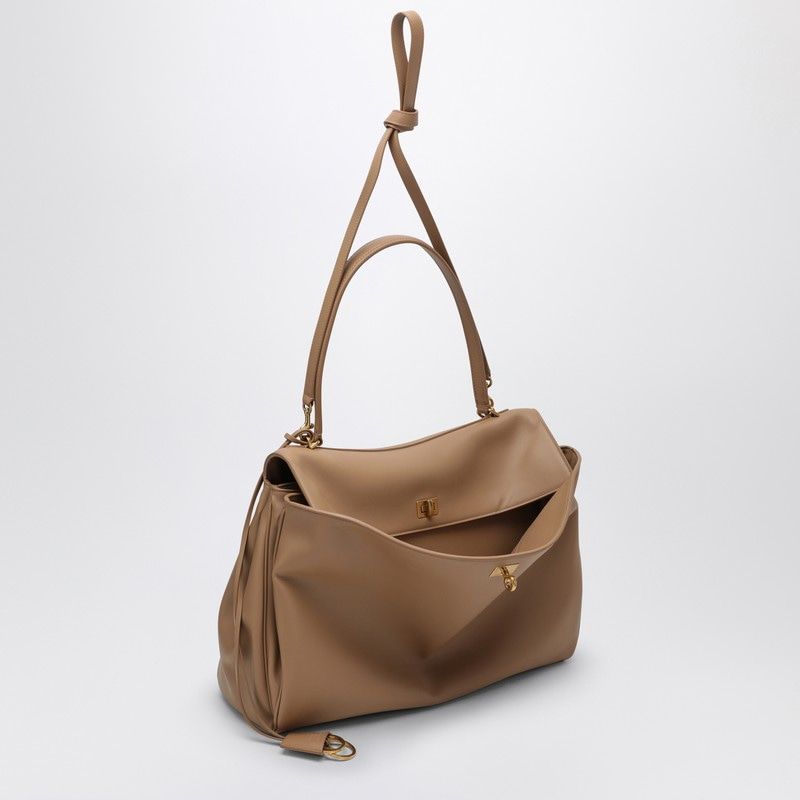 BALENCIAGA Smooth Calfskin Large Rodeo Handbag