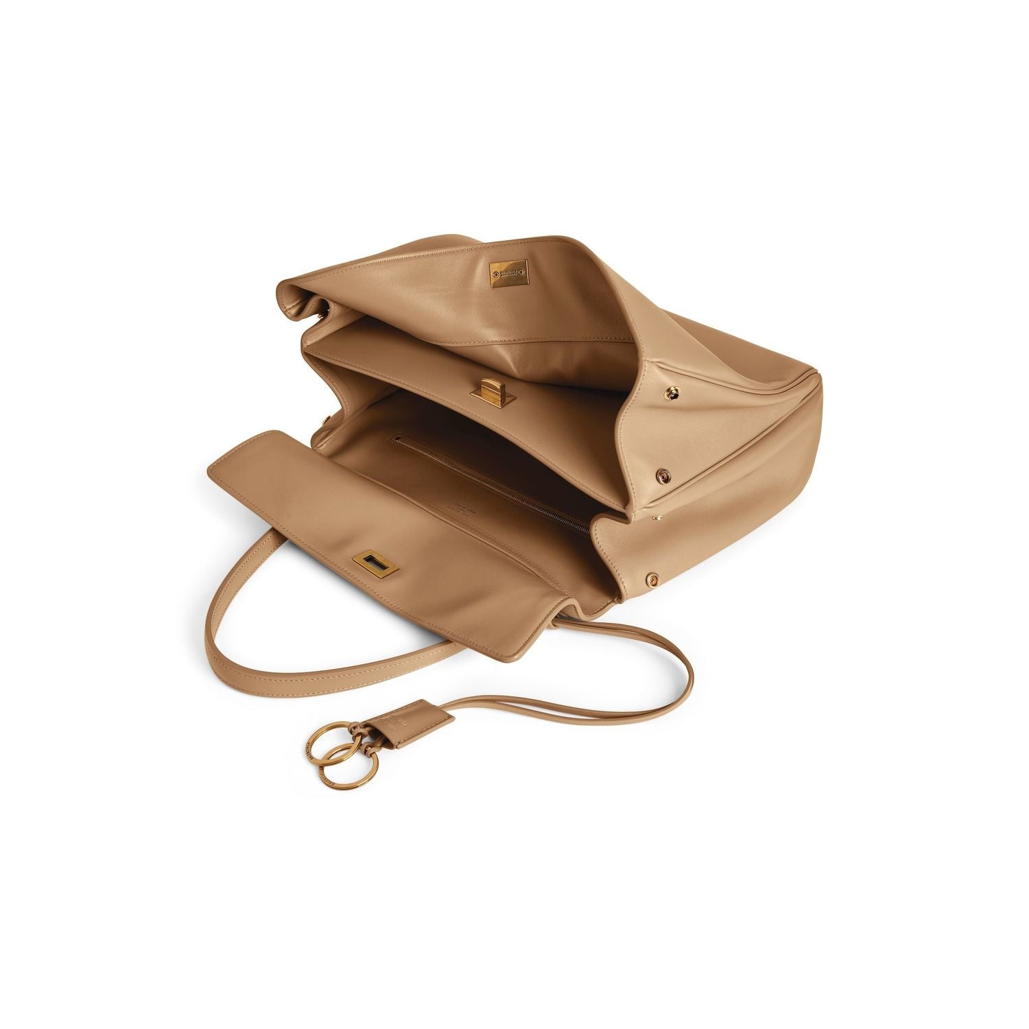 BALENCIAGA Rodeo Leather Mini Handbag