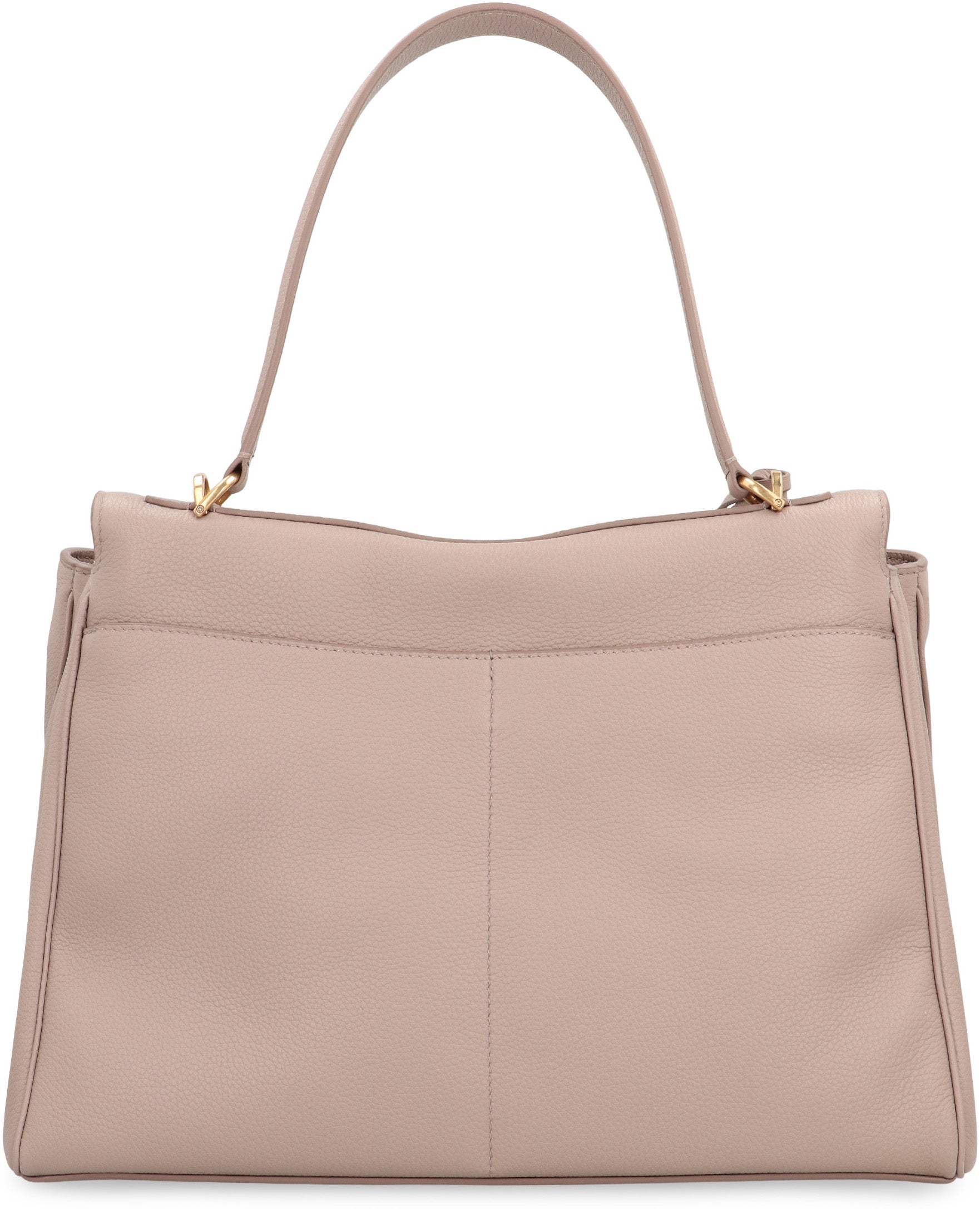 BALENCIAGA Mini Hammered Leather Handbag with Antique Gold Finishes - FW25