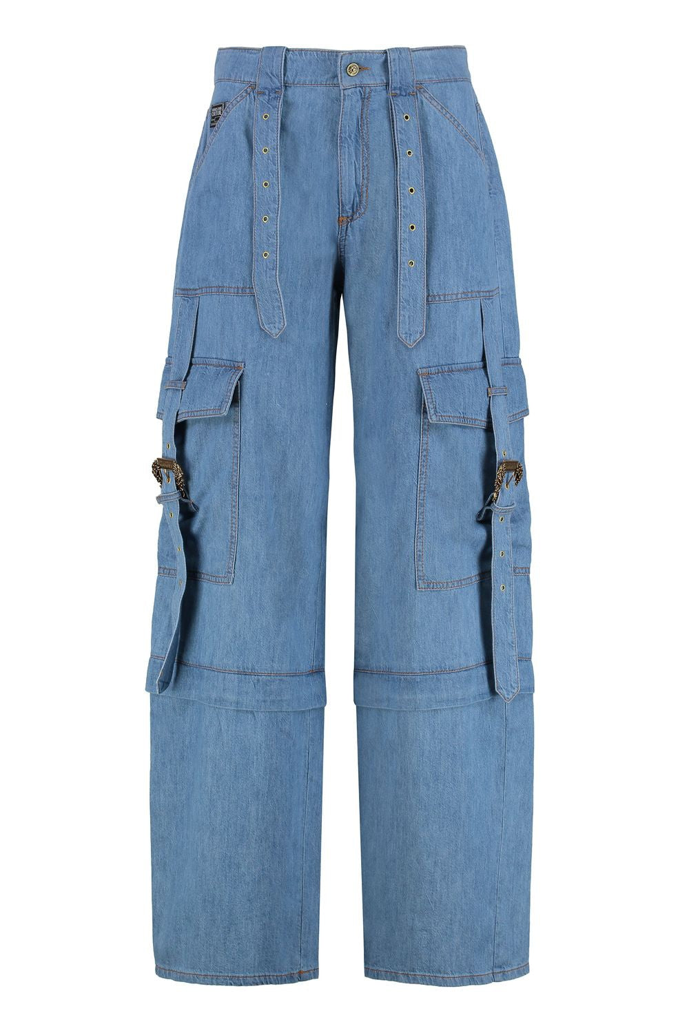 VERSACE JEANS COUTURE Cotton Cargo Trousers for Women
