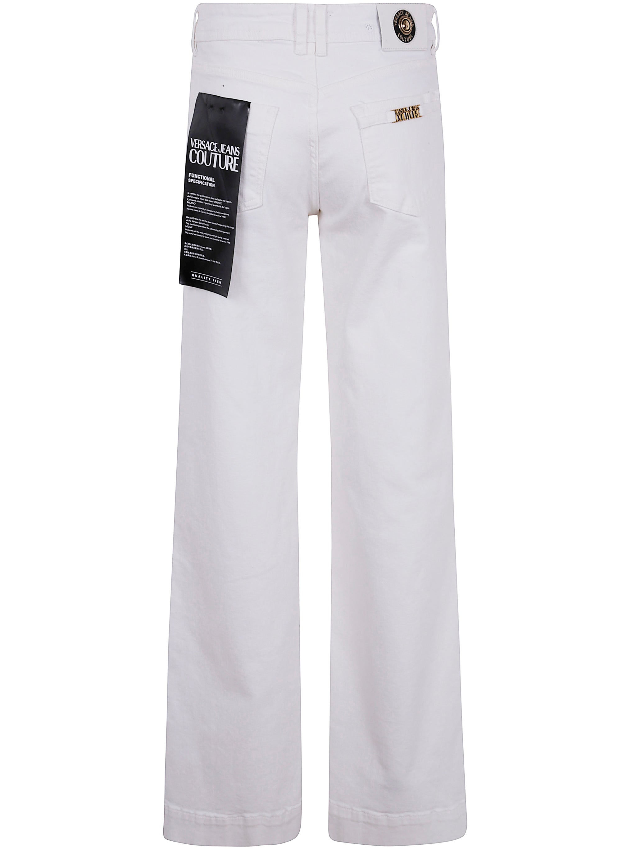 VERSACE JEANS COUTURE Wide-Leg Jeans for Women - SS25 Collection