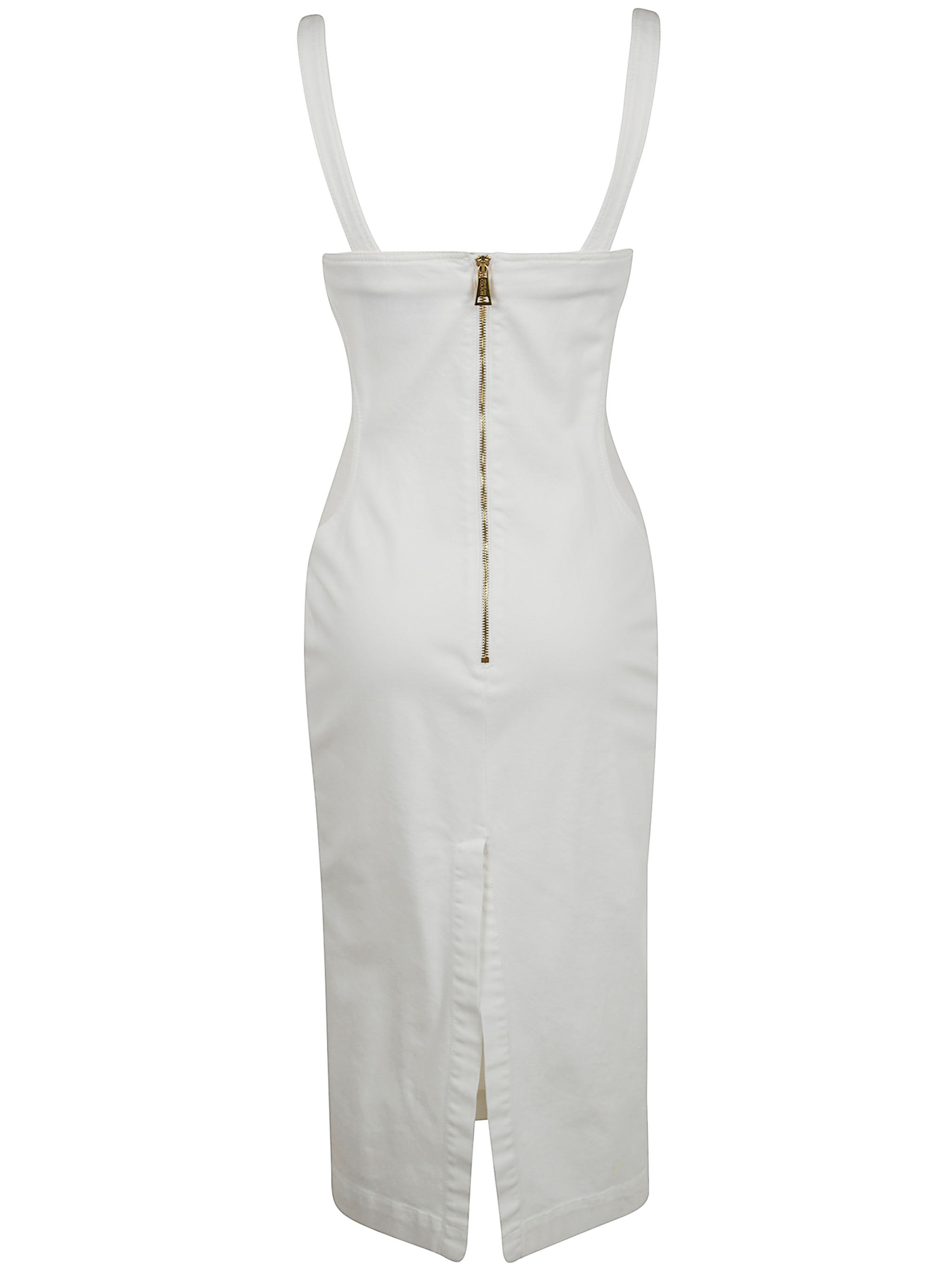 VERSACE JEANS COUTURE Slouchy Bull Stretch Mini Dress