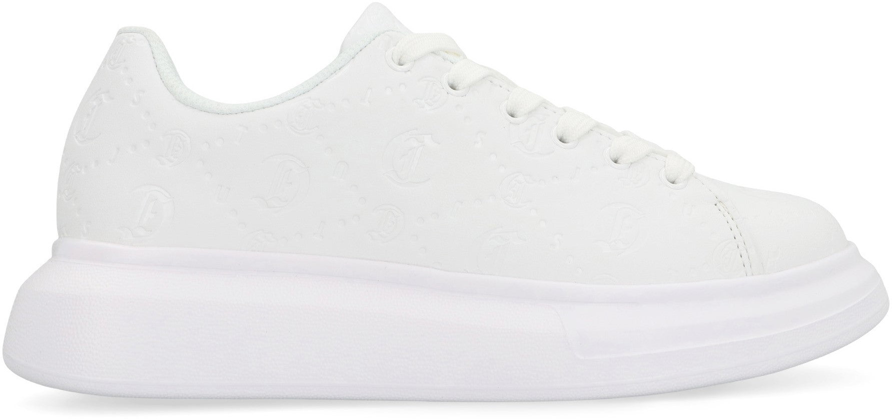 JUST CAVALLI Chic Leather Low-Top Sneakers for Women