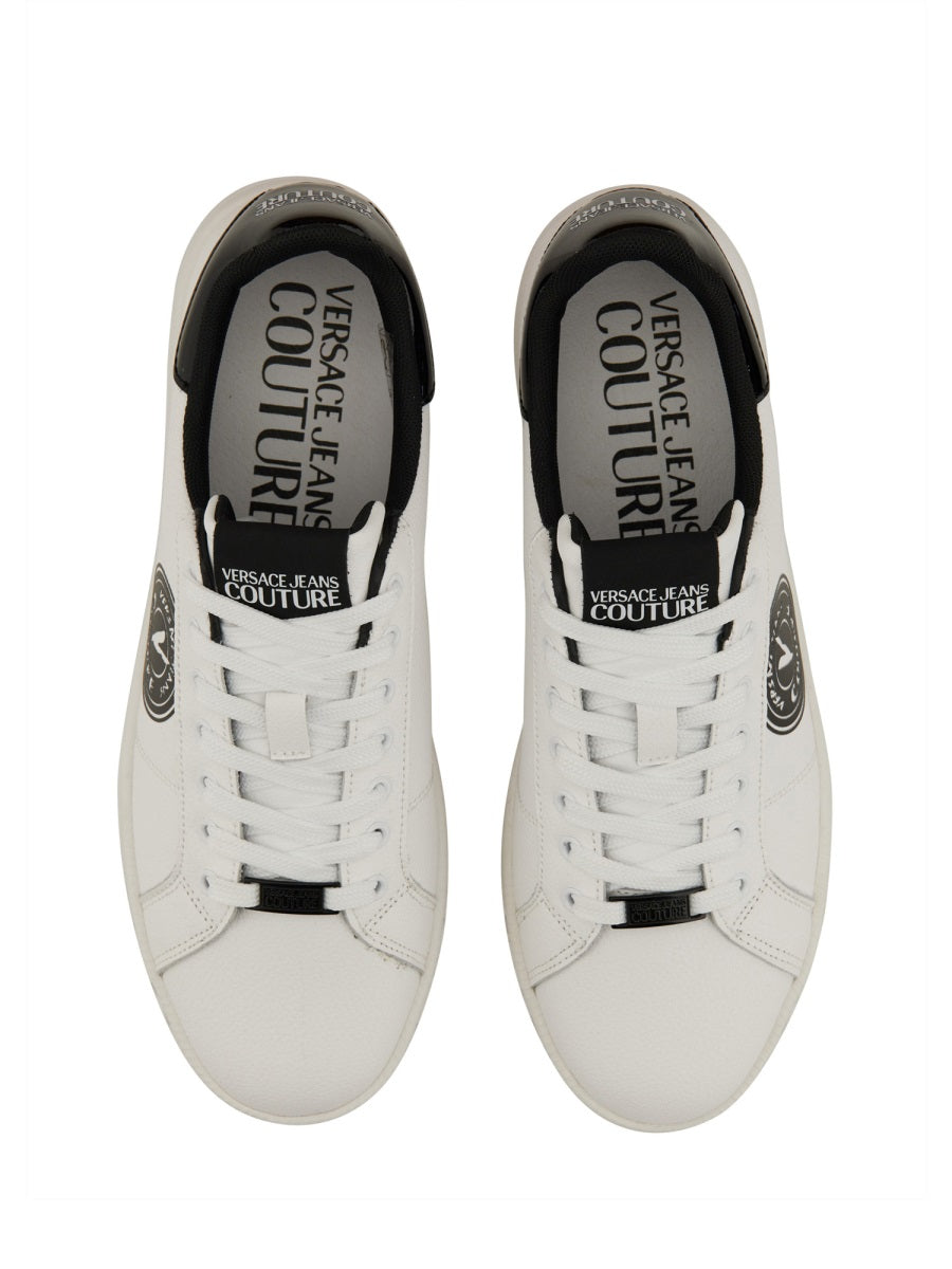 VERSACE JEANS COUTURE Men's Luxe Leather Sneaker