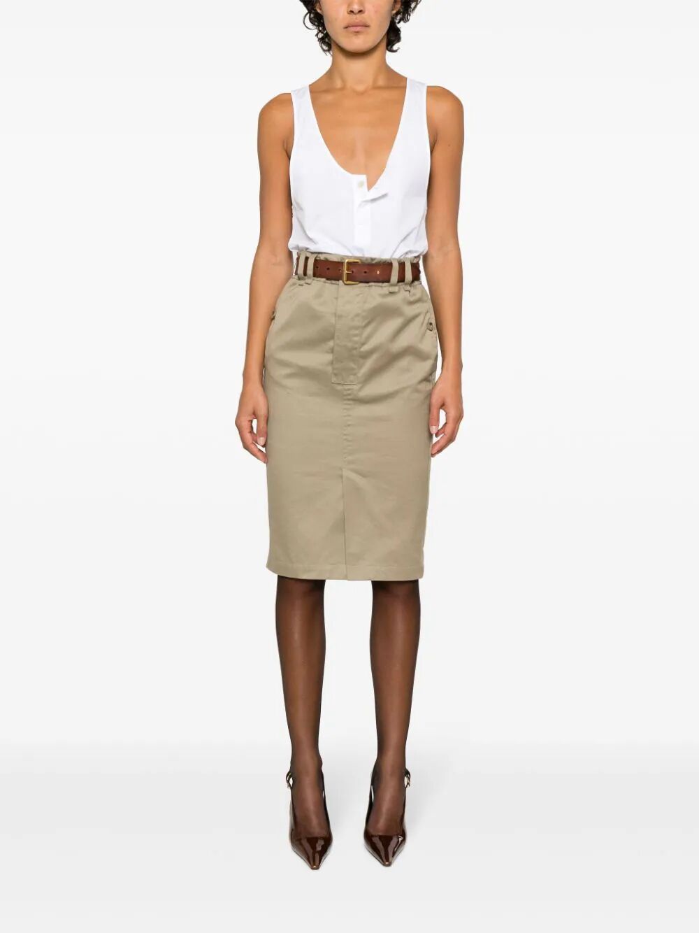 SAINT LAURENT Cotton Classic Women's Top