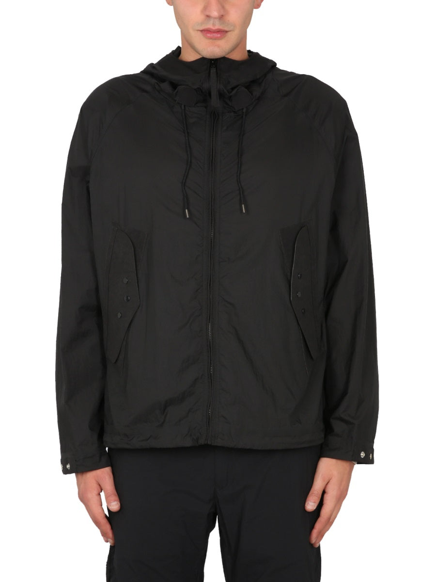 TEN C Mini Parka Jacket - Short Combo Bonded