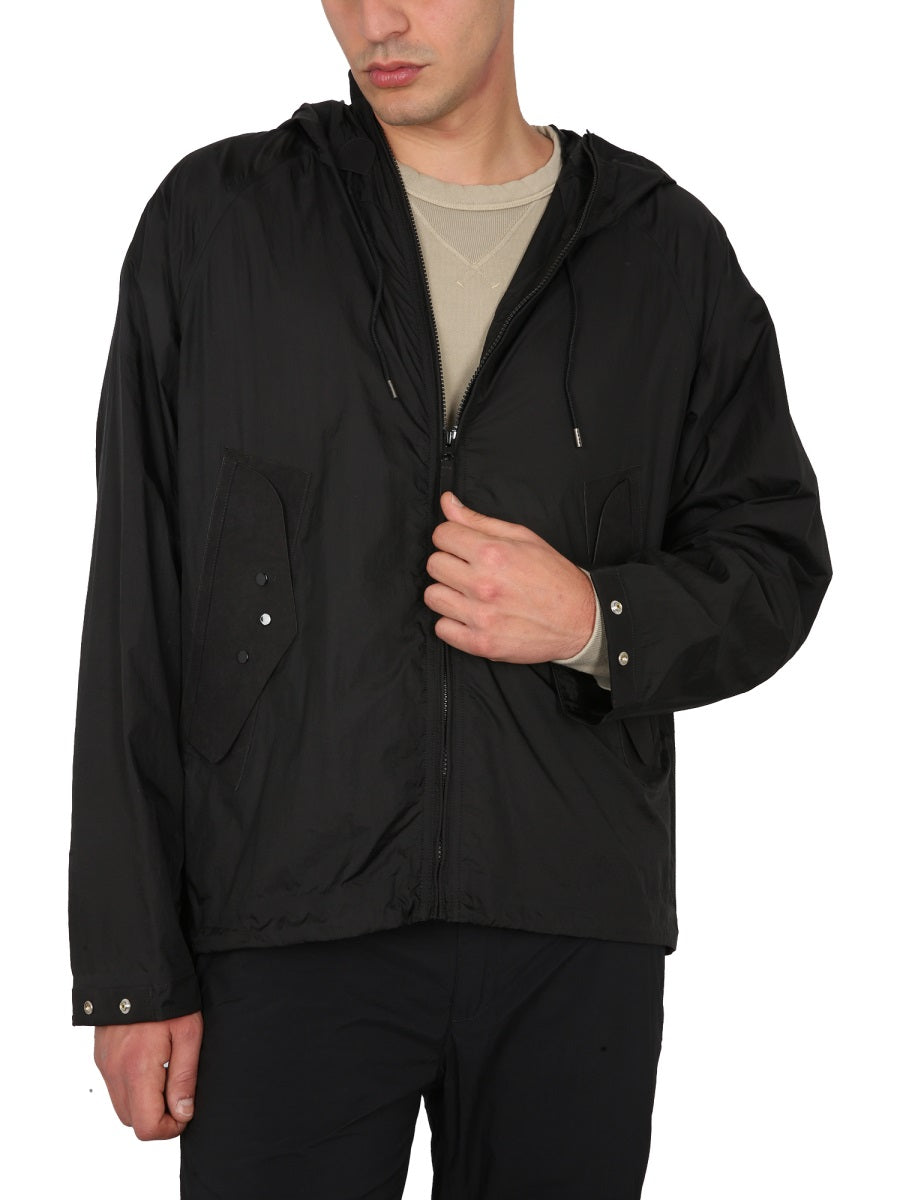 TEN C Mini Parka Jacket - Short Combo Bonded