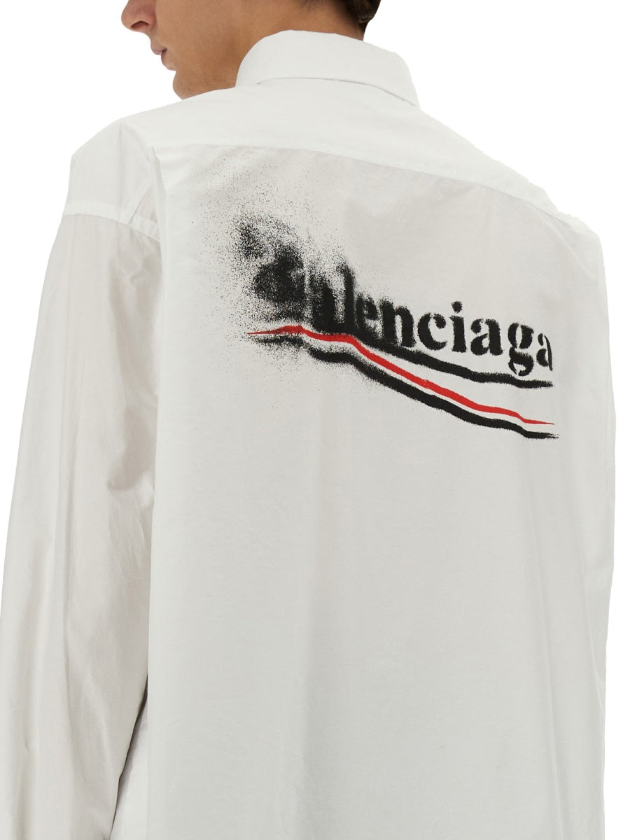 BALENCIAGA Large Fit Casual Shirt
