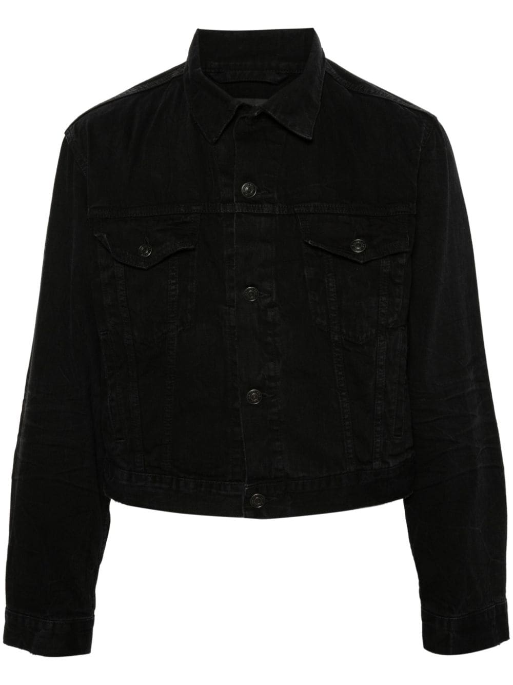 BALENCIAGA Denim Cotton Jacket for Women - SS25 Collection