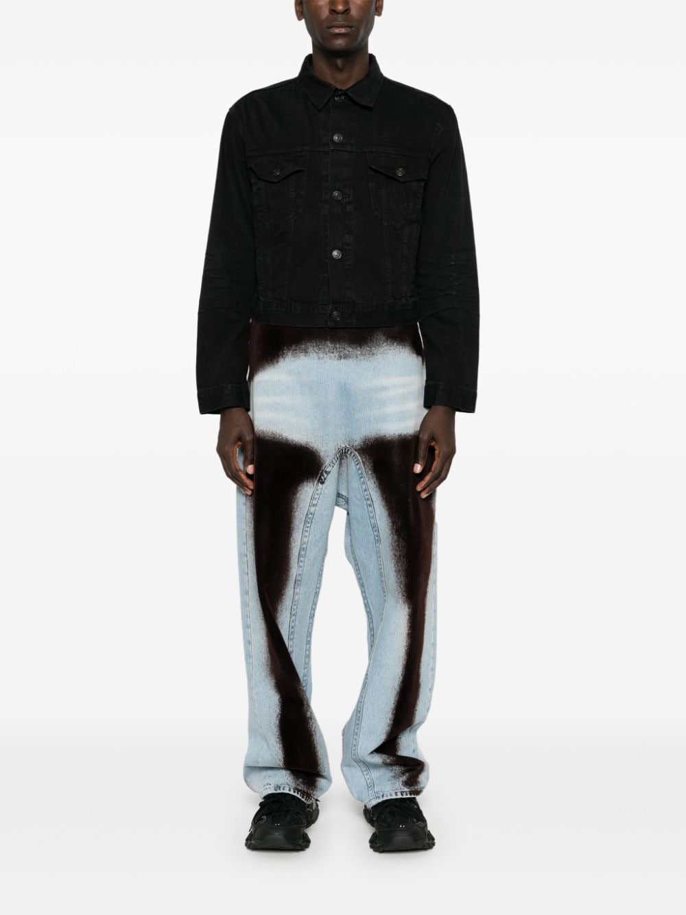 BALENCIAGA Denim Cotton Jacket for Women - SS25 Collection