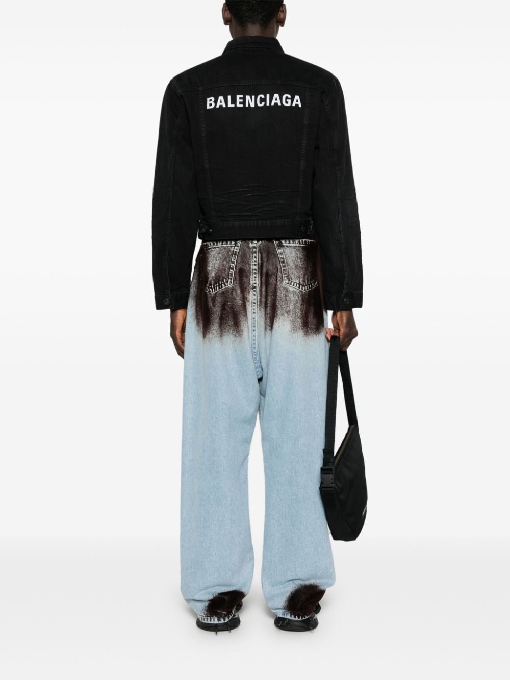 BALENCIAGA Denim Cotton Jacket for Women - SS25 Collection