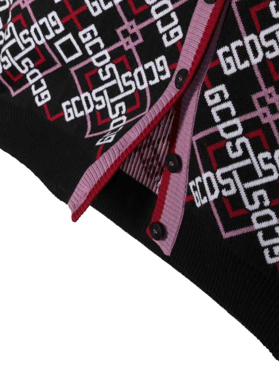 GCDS Chic Mini Cardigan for Girls