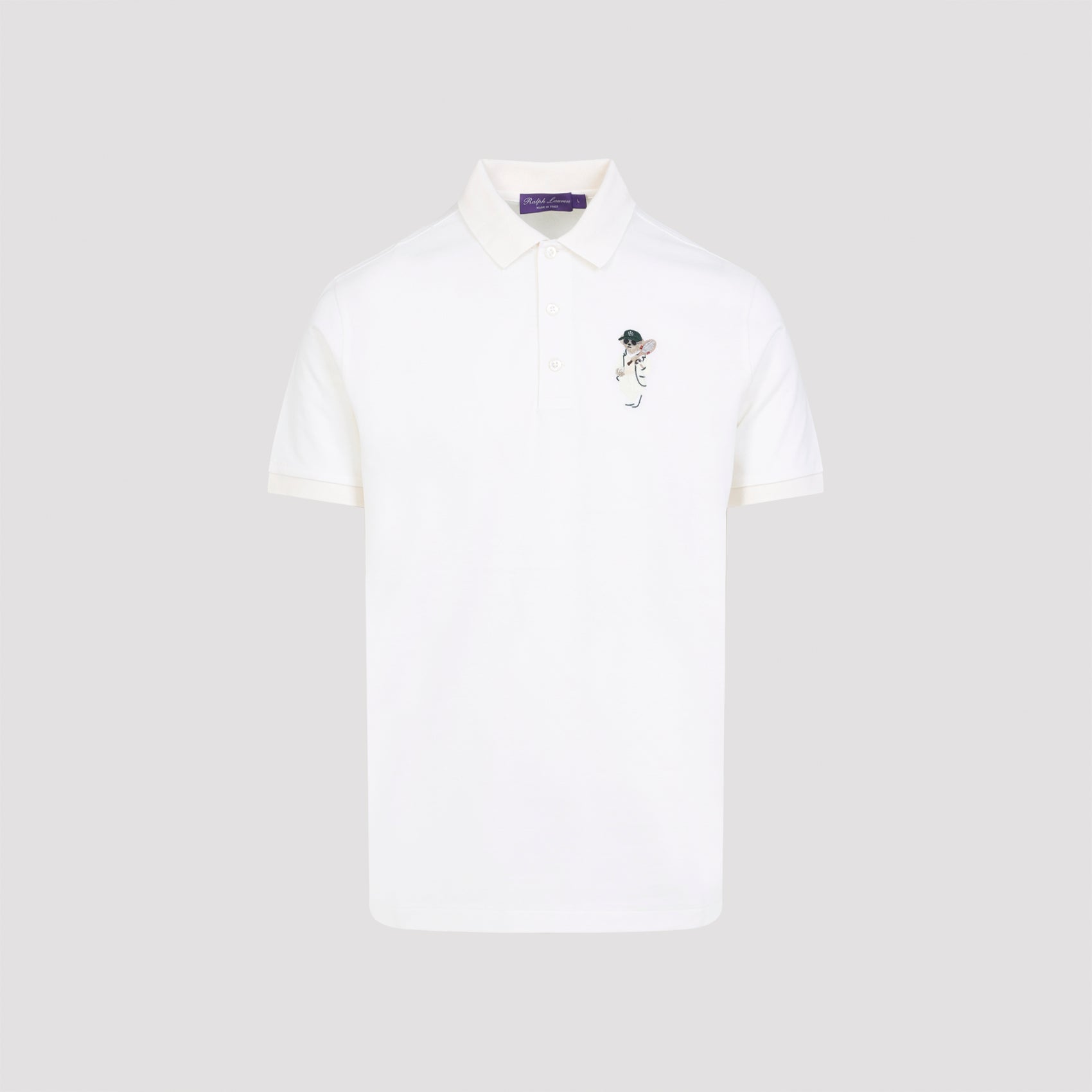 RALPH LAUREN PURPLE LABEL Classic Fit Short Sleeve Polo Shirt