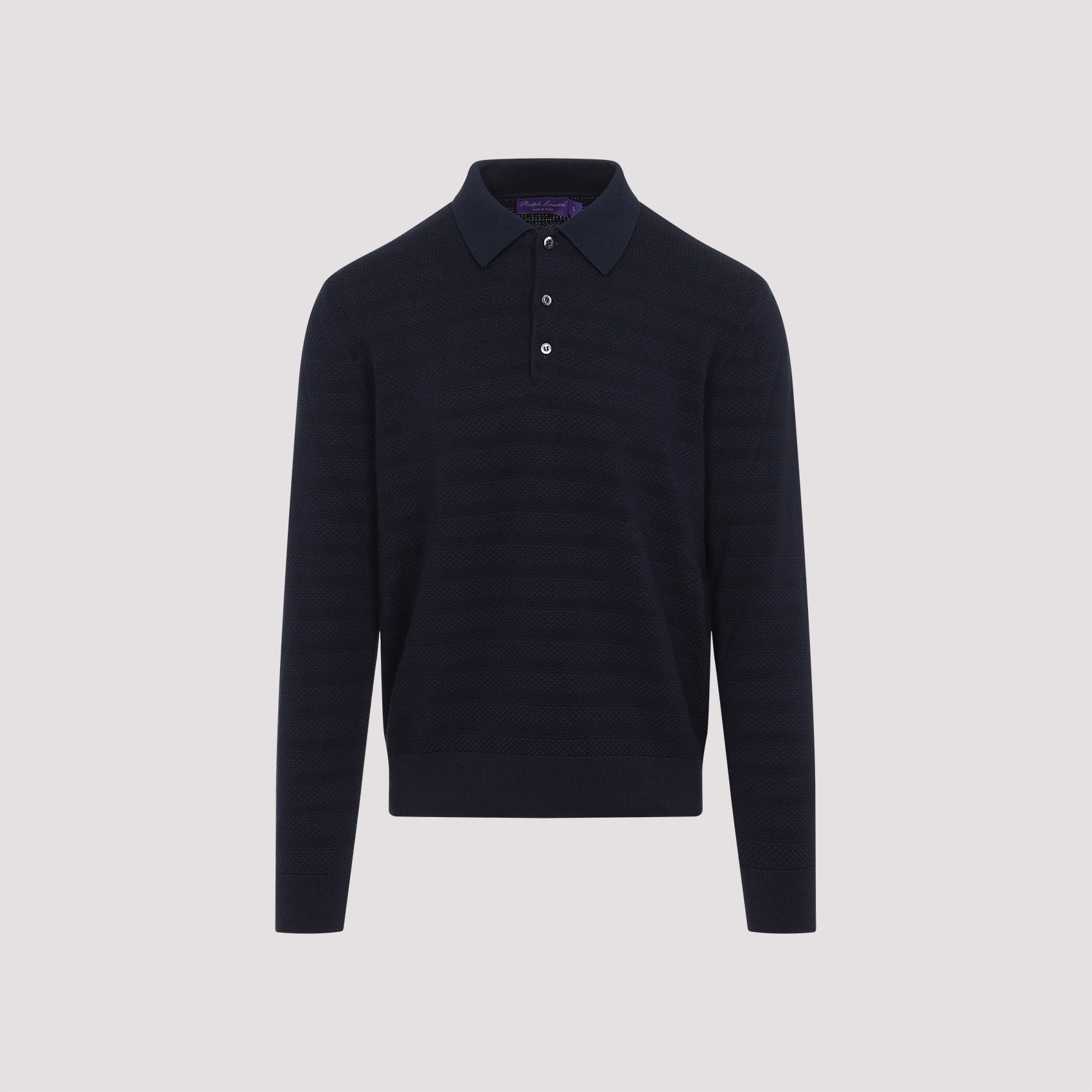 RALPH LAUREN PURPLE LABEL Silk Polo for Men - Classic Fit