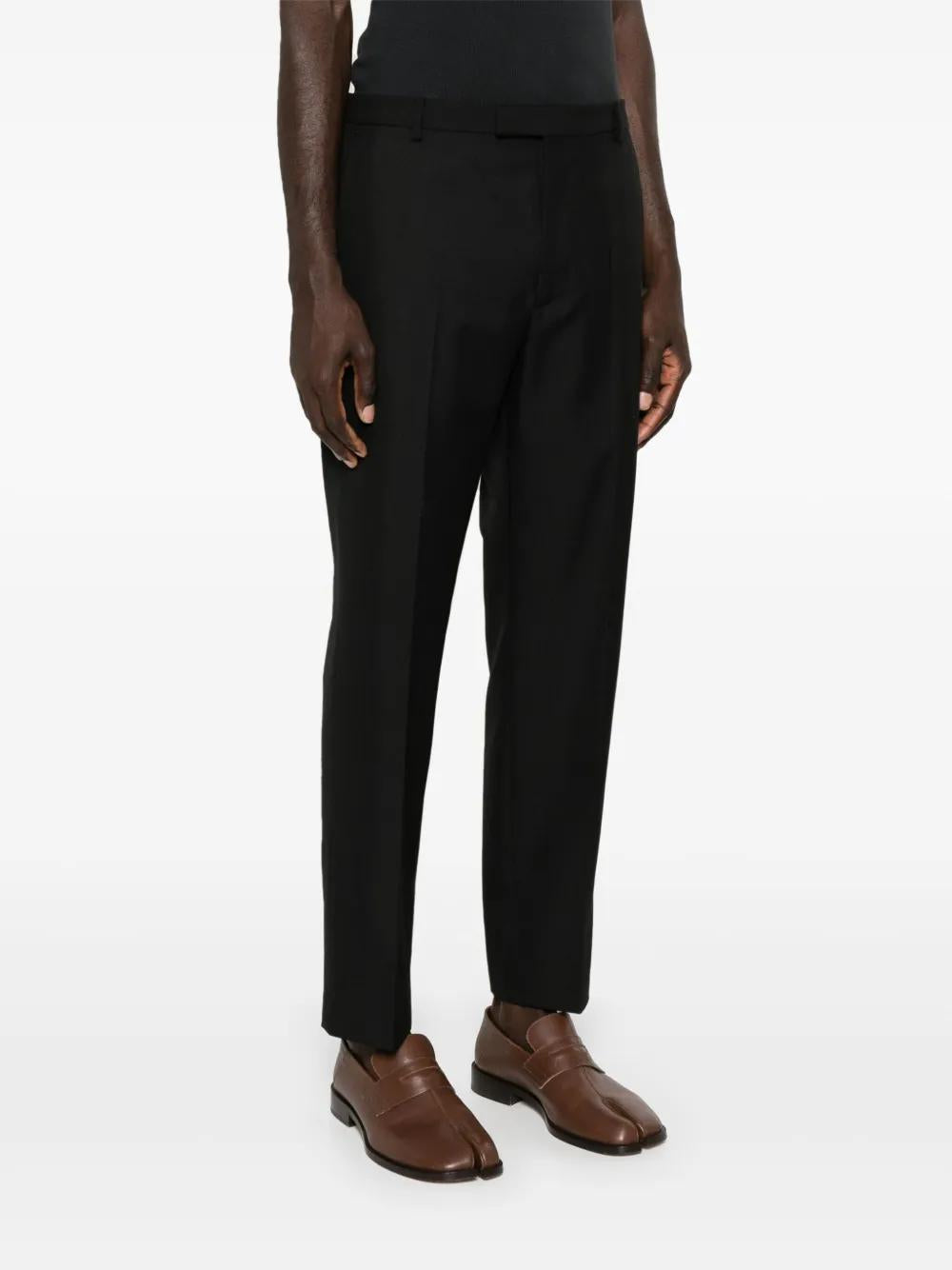 GUCCI Wool Blend Twill Pants - Regular Fit (Size 48)