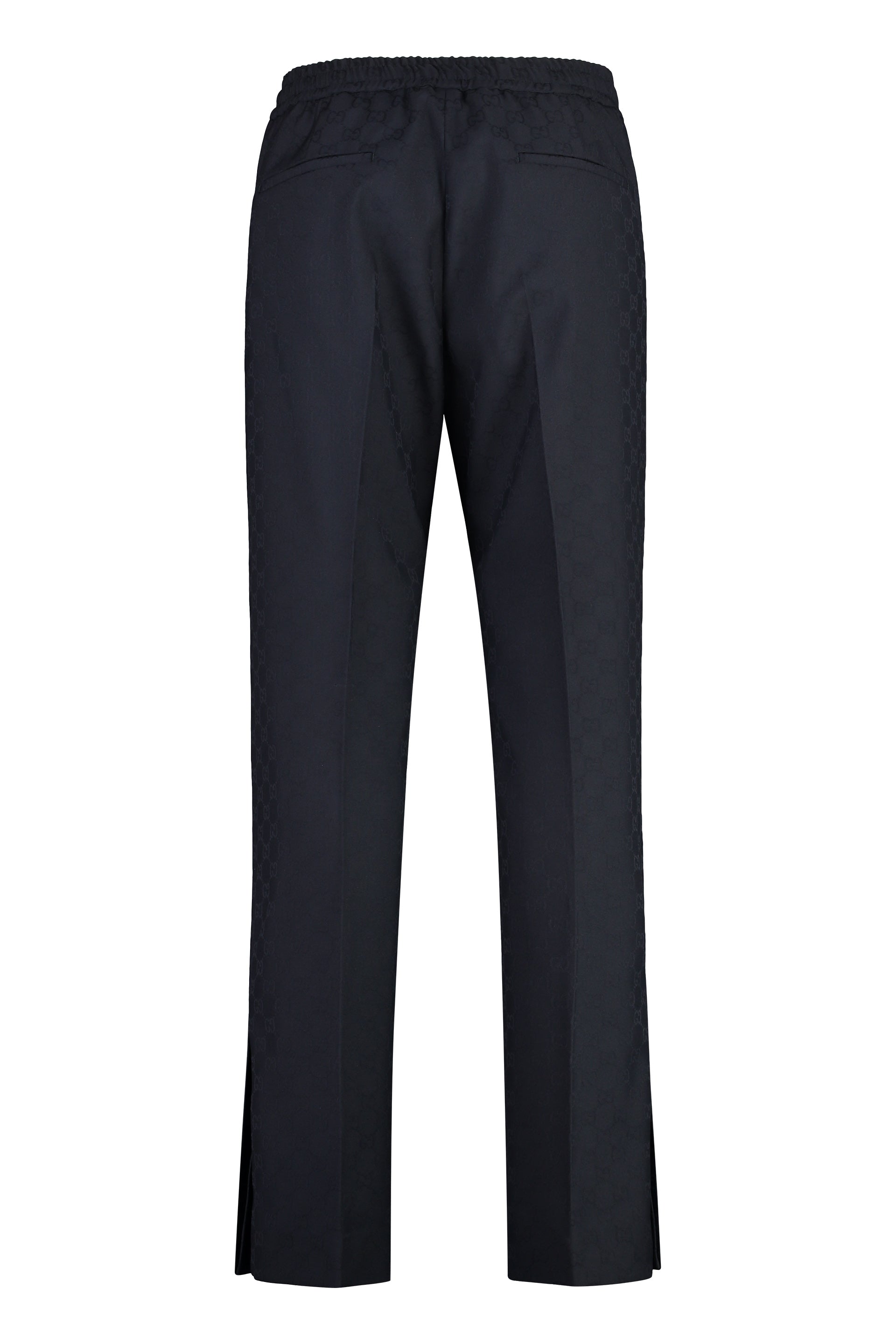 GUCCI Jacquard Trousers with Elasticated Waistband