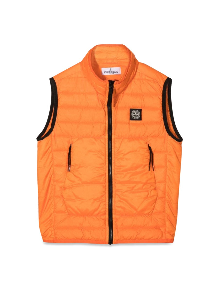STONE ISLAND Boys' Sleeveless Down Jacket