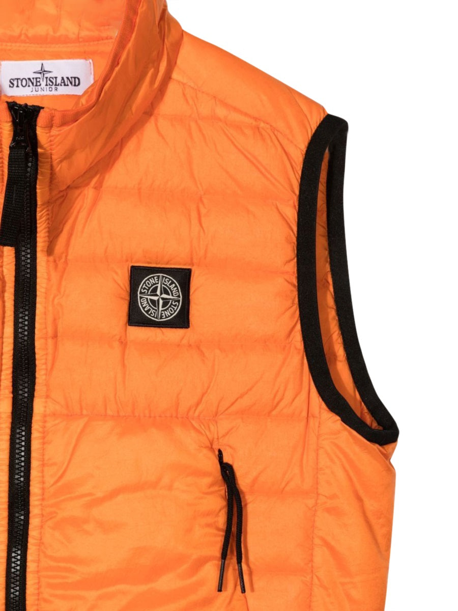 STONE ISLAND Boys' Sleeveless Down Jacket